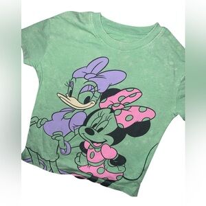 DISNEY| GIRLS SHORT SLEEVE MINNIE AND DAISY TEE 4T
